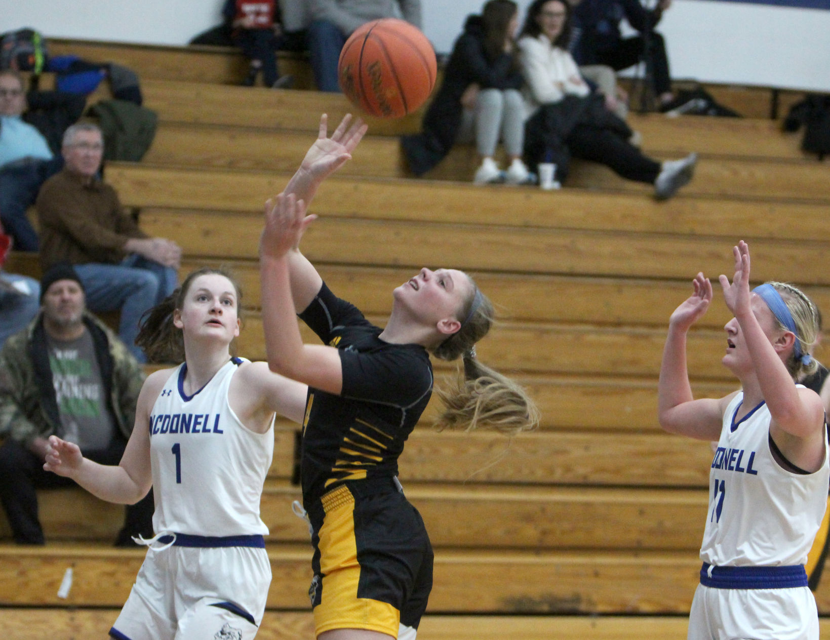 Cadott at McDonell girls basketball 1-11-22